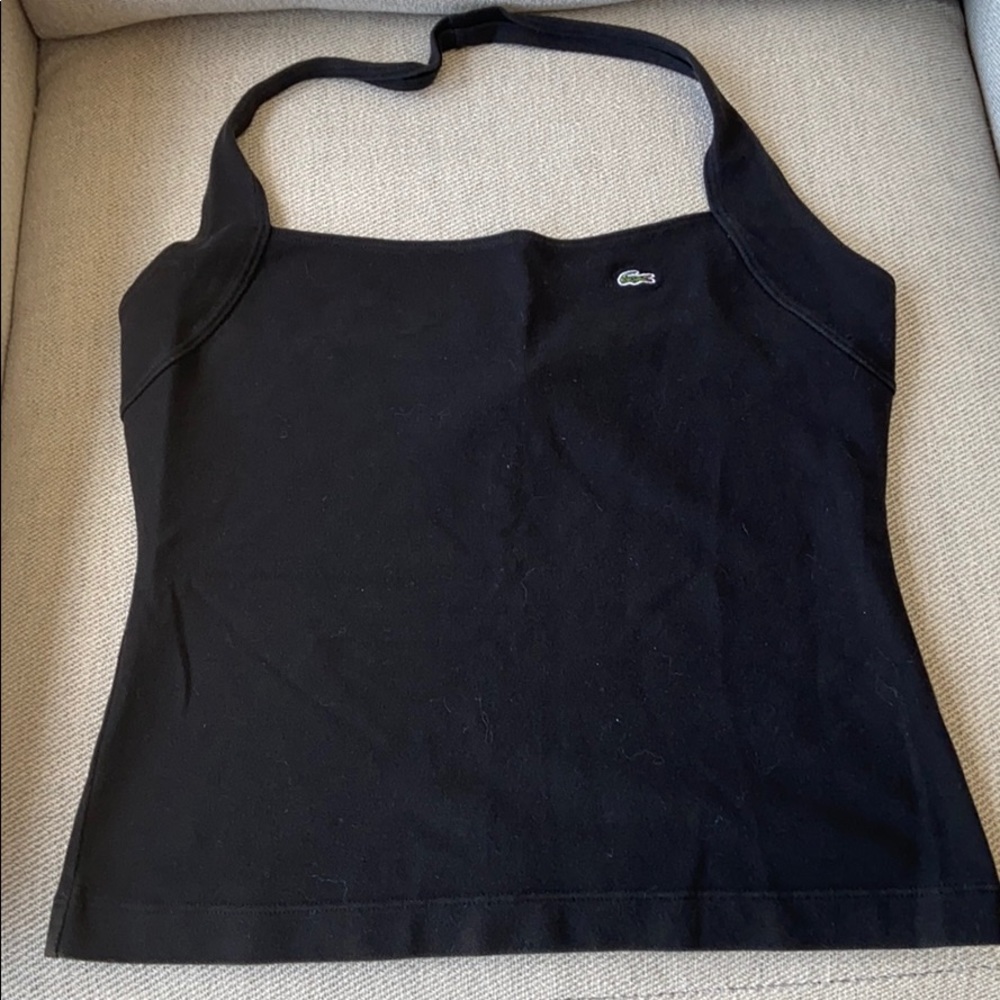 Women’s lacrosse black halter top